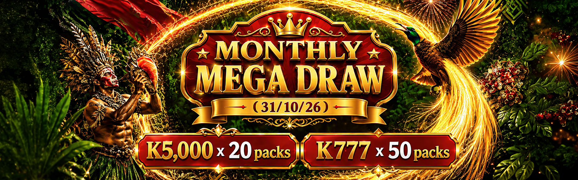 Monthly Mega Draw
